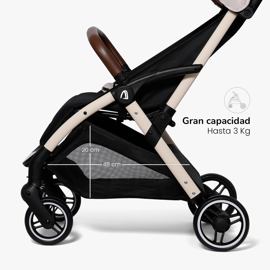 Carriola K5 para Viaje Beige - UNYOTONS