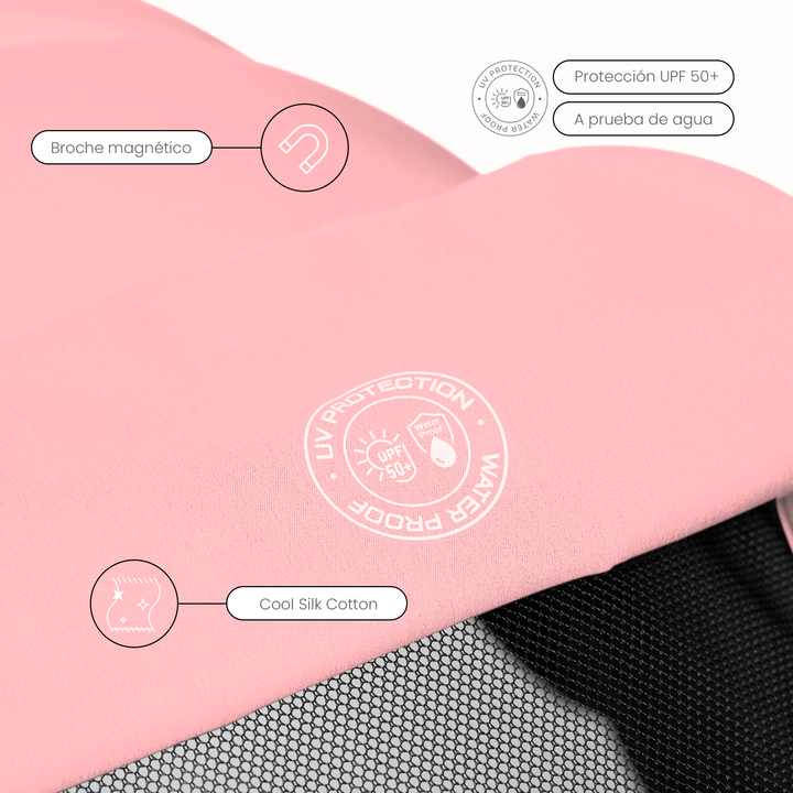 Carriola K5 para Viaje Rosa - UNYOTONS
