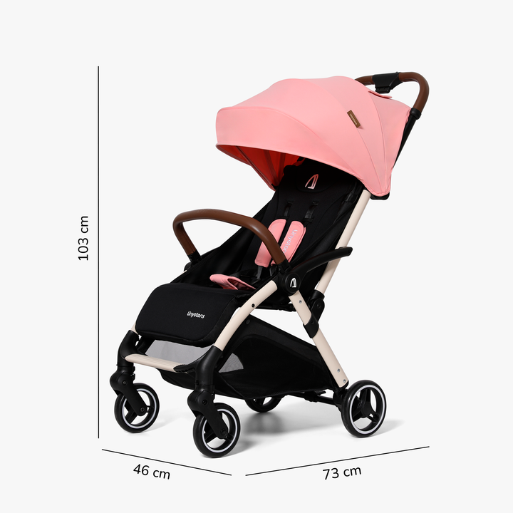 Carriola K5 para Viaje Rosa - UNYOTONS