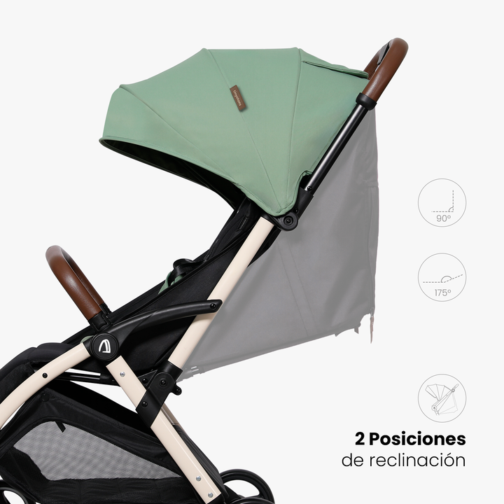 Carriola K5 para Viaje Verde - UNYOTONS