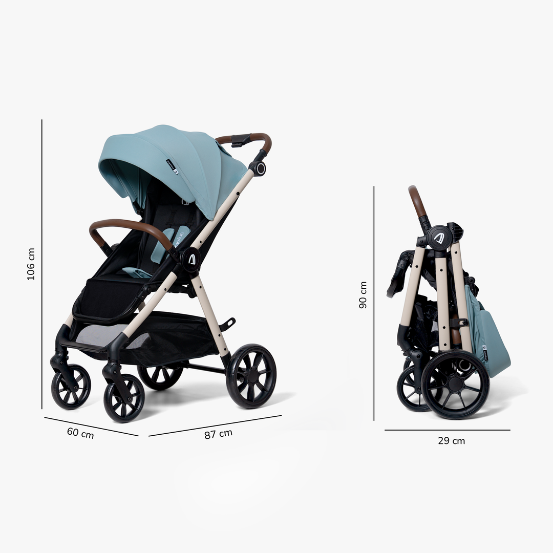 CARRIOLA ROYAL RIDE AZUL - UNYOTONS