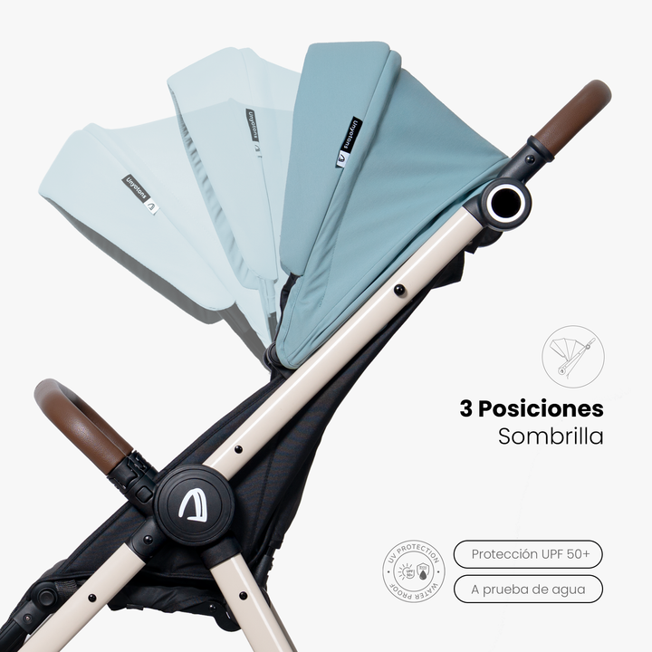 CARRIOLA ROYAL RIDE AZUL - UNYOTONS