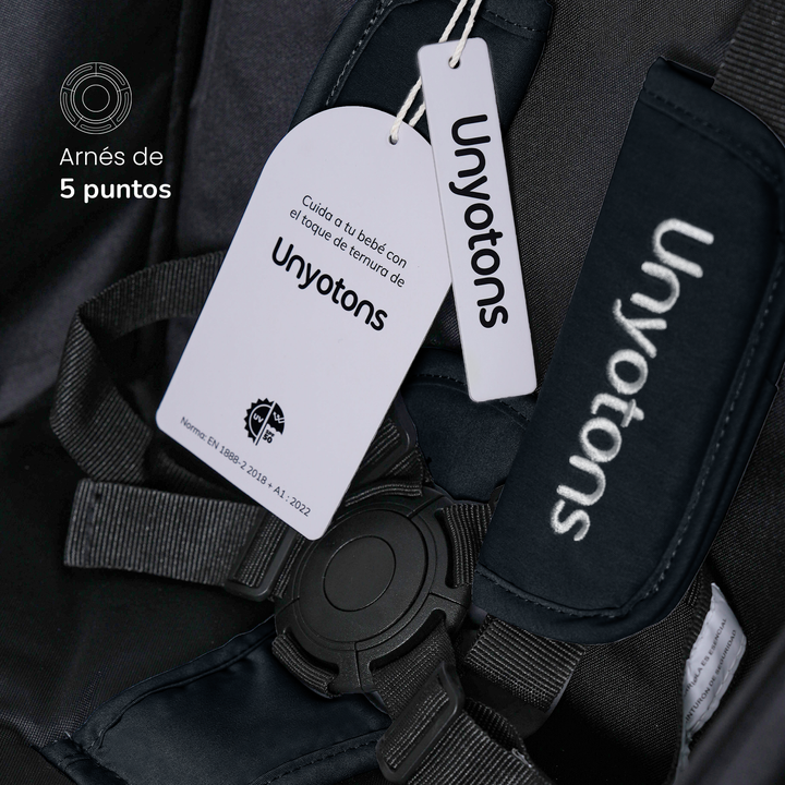 CARRIOLA ROYAL RIDE NEGRA - UNYOTONS