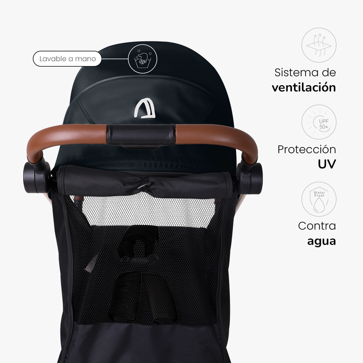 CARRIOLA ROYAL RIDE NEGRA - UNYOTONS