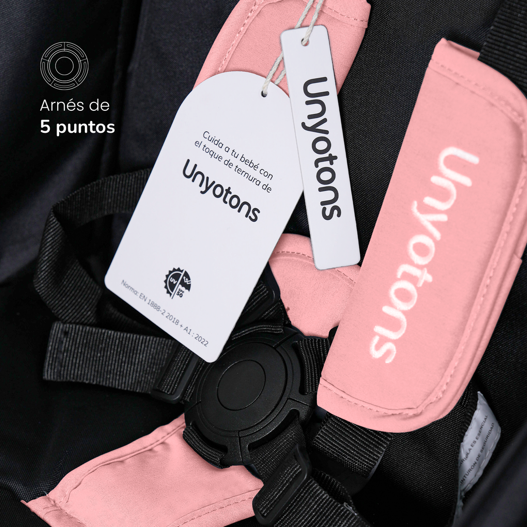 CARRIOLA ROYAL RIDE ROSA - UNYOTONS