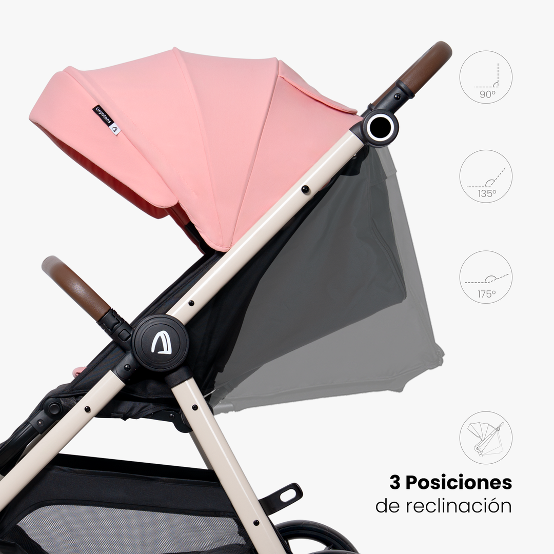 CARRIOLA ROYAL RIDE ROSA - UNYOTONS