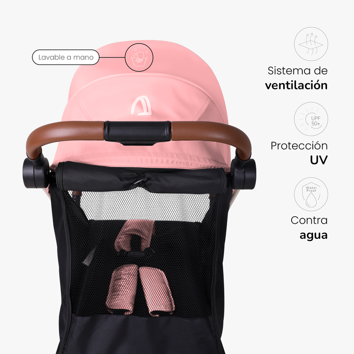 CARRIOLA ROYAL RIDE ROSA - UNYOTONS