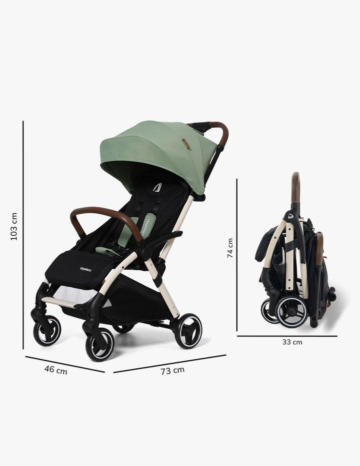 Carriola K5 para Viaje Verde - UNYOTONS