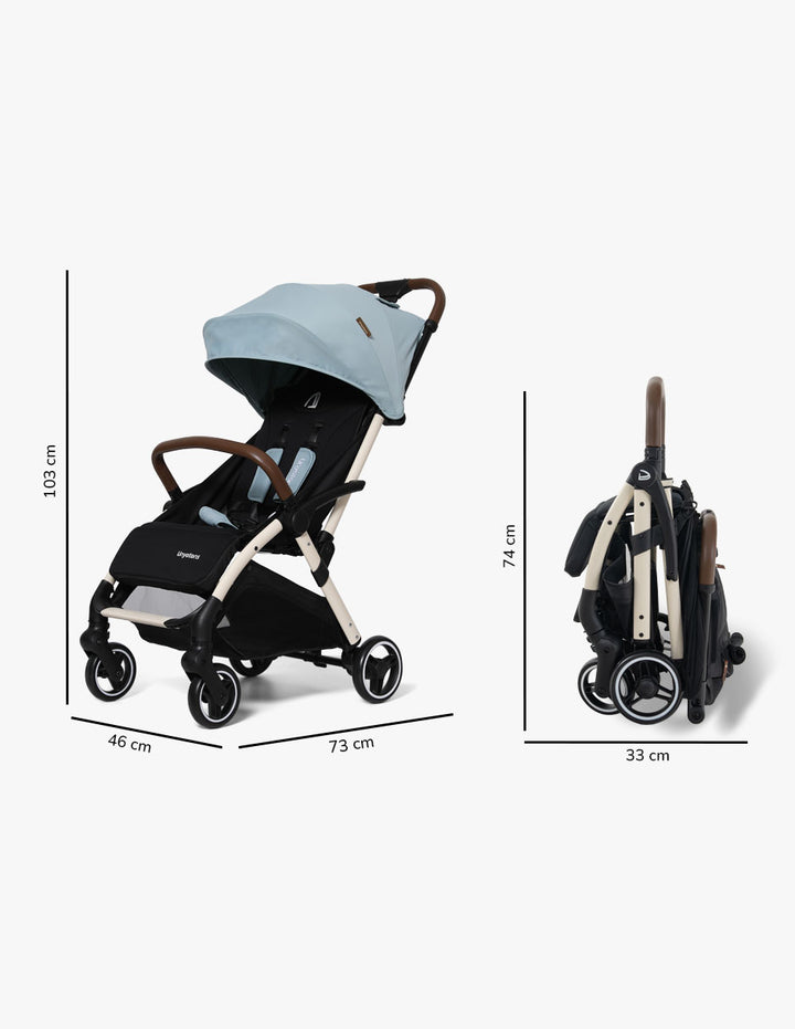 Carriola K5 para Viaje Azul - UNYOTONS