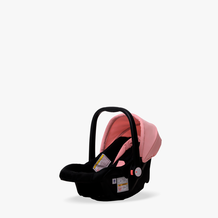 Carriola Plegable Con Portabebé Calidad Premium Rosa - UNYOTONS